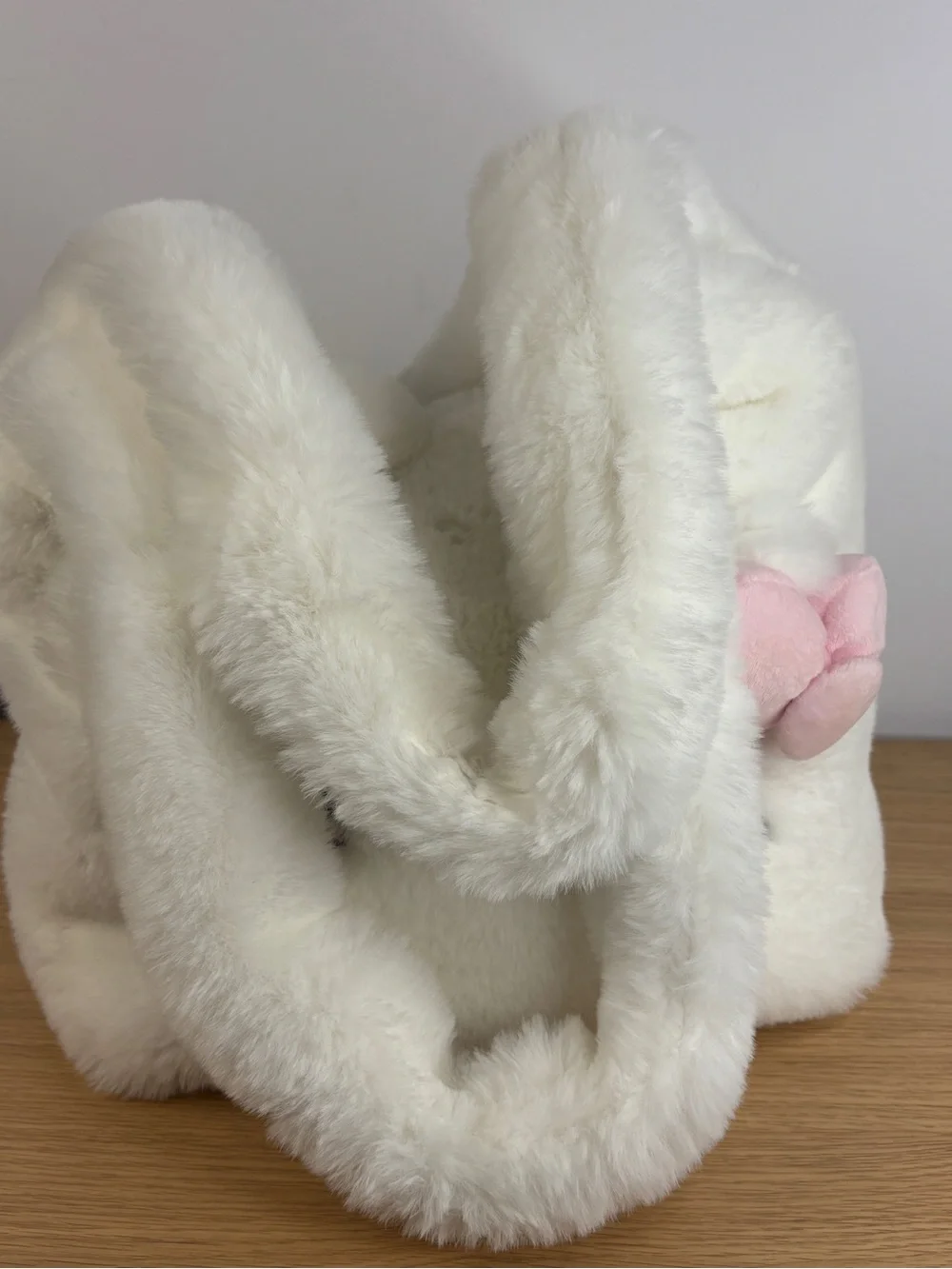 Sanrio Hello Kitty x Forever 21 Soft Plush Faux Fur Bag LIKE NEW!